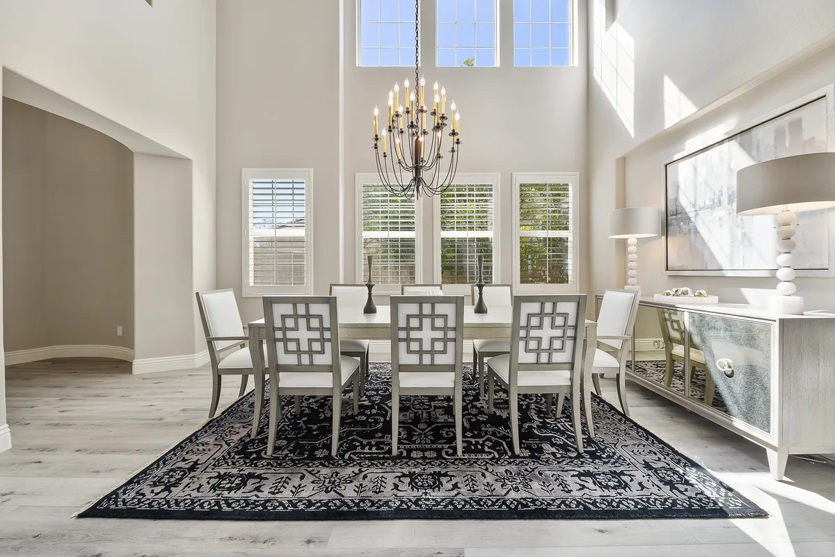 Clean, decluttered kitchen ready for real estate photography