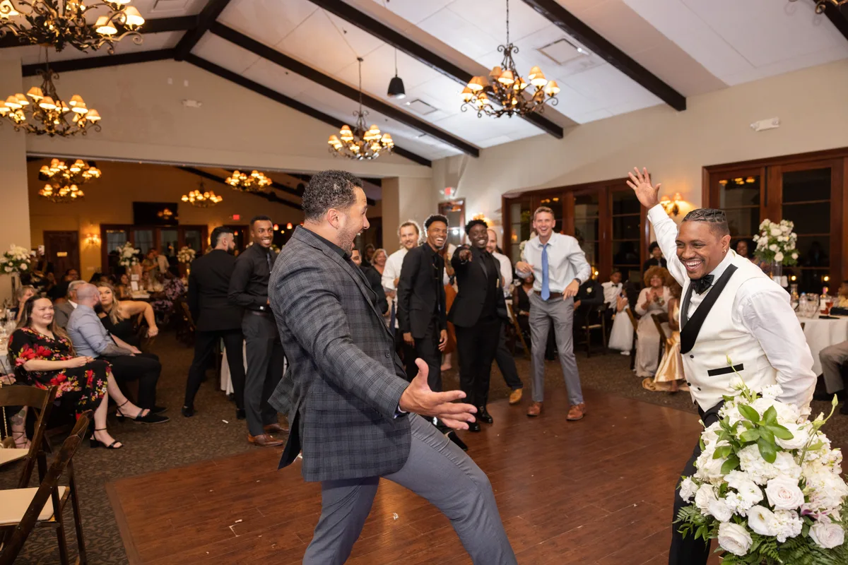 First dance at wedding reception